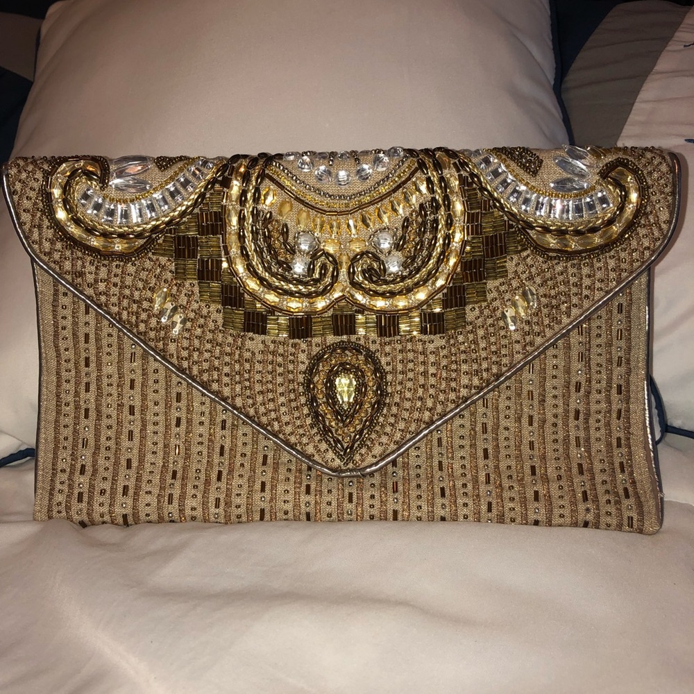 Bedazzled clutch